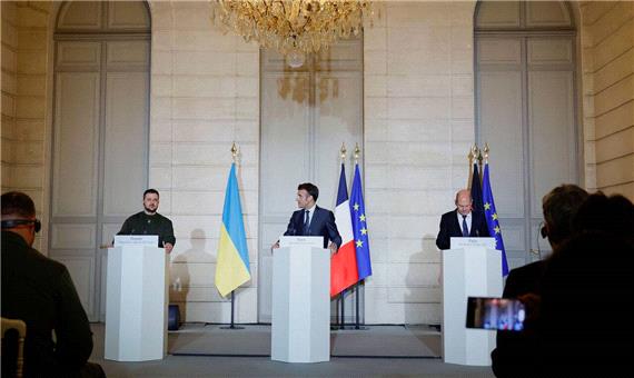 مکرون: اوکراین می‌تواند روی فرانسه حساب کند