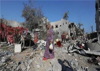 شهادت یک فلسطینی در حمله رژیم صهیونیستی به چادر آوارگان در خان یونس